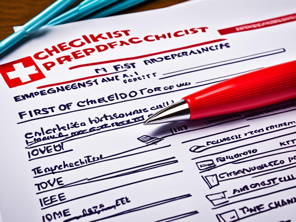 Emergency Preparedness Checklist