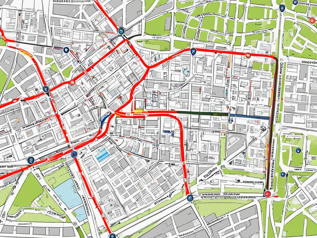 evacuation routes and safe zones